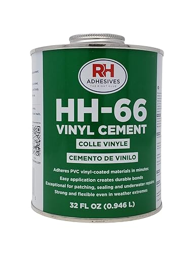 HH-66 PVC vinilo cemento con cepillo 32 onzas