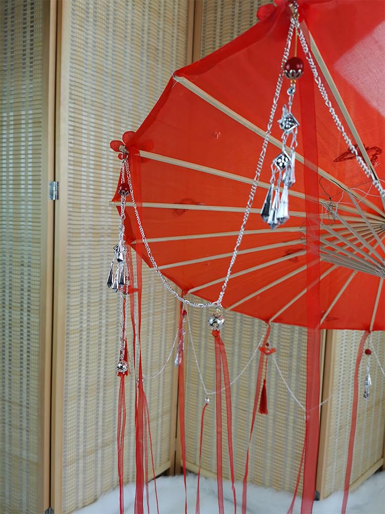 Amazon.co.jp: XINGYUNSHI「天官賜福」三郎 花城 血雨探花 銀蝶傘