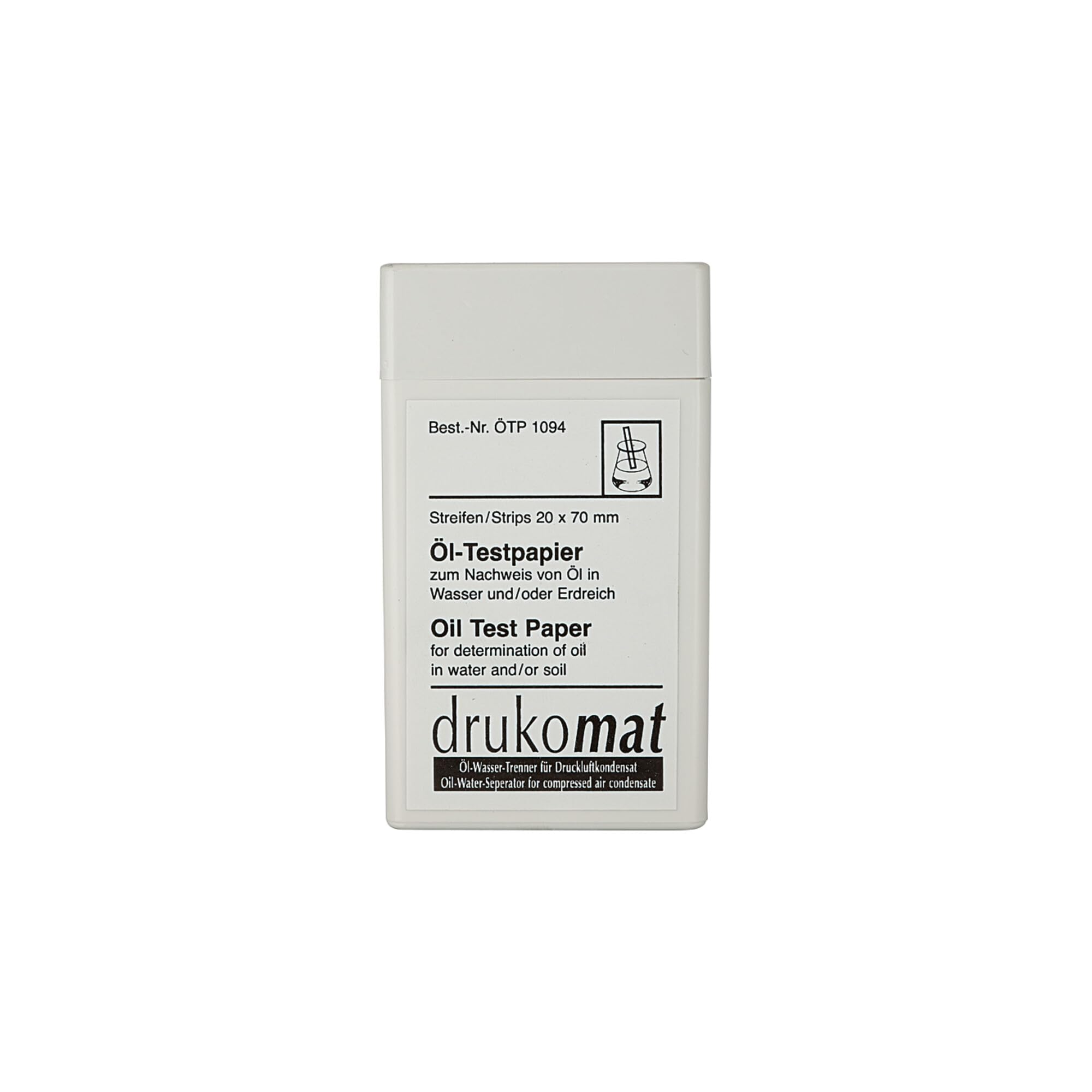 RIEGLER 101618-SEP 90 Öl-Testpapier (50 Streifen), für Öl-Wasser-Trenner »drukosep«, 1Stk