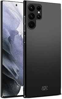 Capa Capinha Az Ultra Fina Minimalista Compatível com Galaxy S23 Ultra (6.1 Pol) - Preto