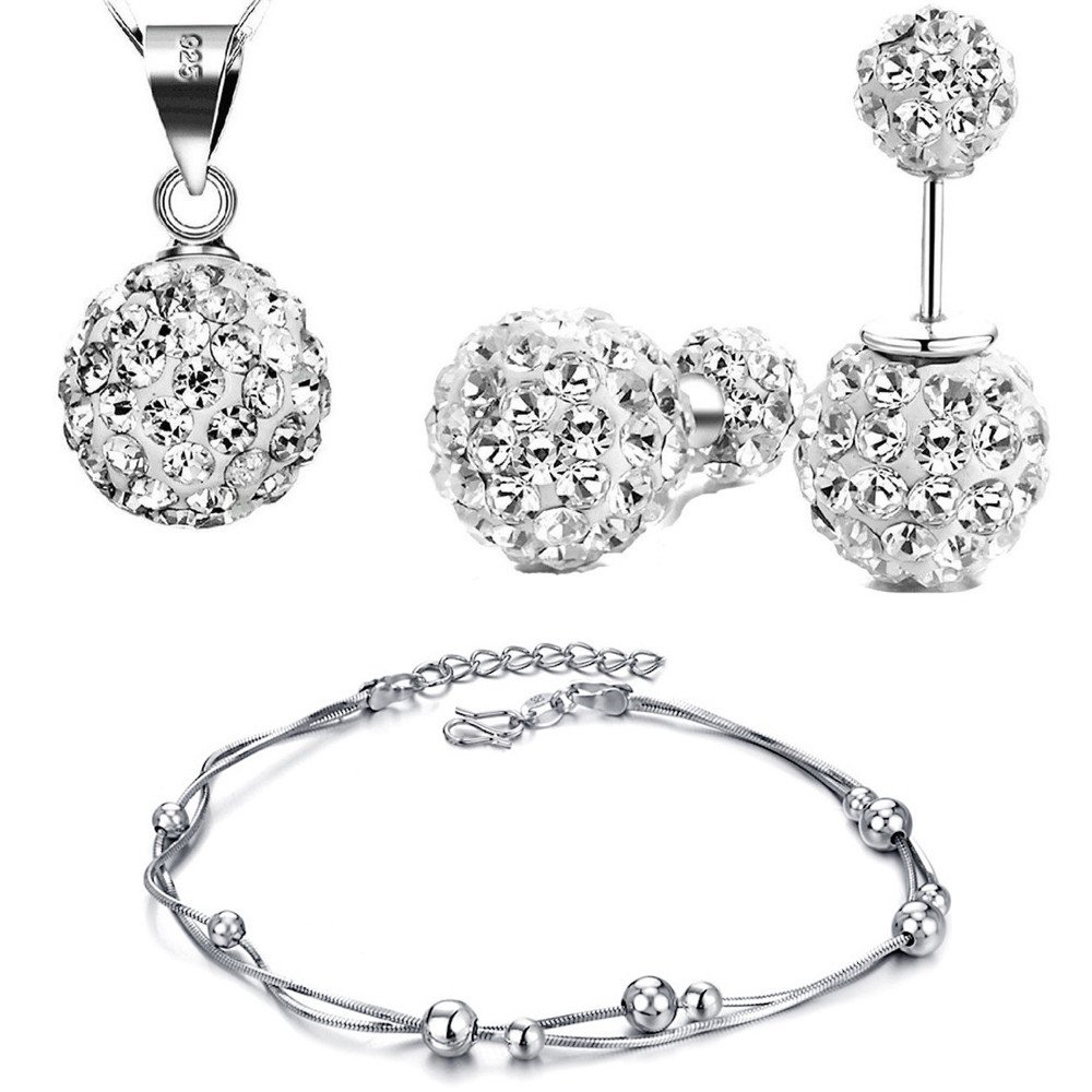 Kim Johanson Damen Schmuckset *Lina* - Silber Halsk Produktbild-Vorschau 5