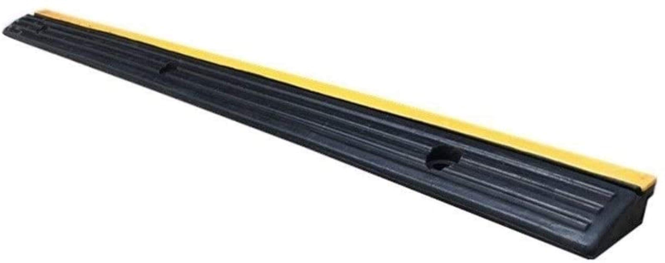 Bicycle Threshold Pad, Lengthen Rubber Ramps Light Non-Slip Kerb Ramps Bicycle Scooter Service Ramps Height:3Cm (Size : 98 * 7.5 * 3Cm) (98 * 7.5 * 3CM)