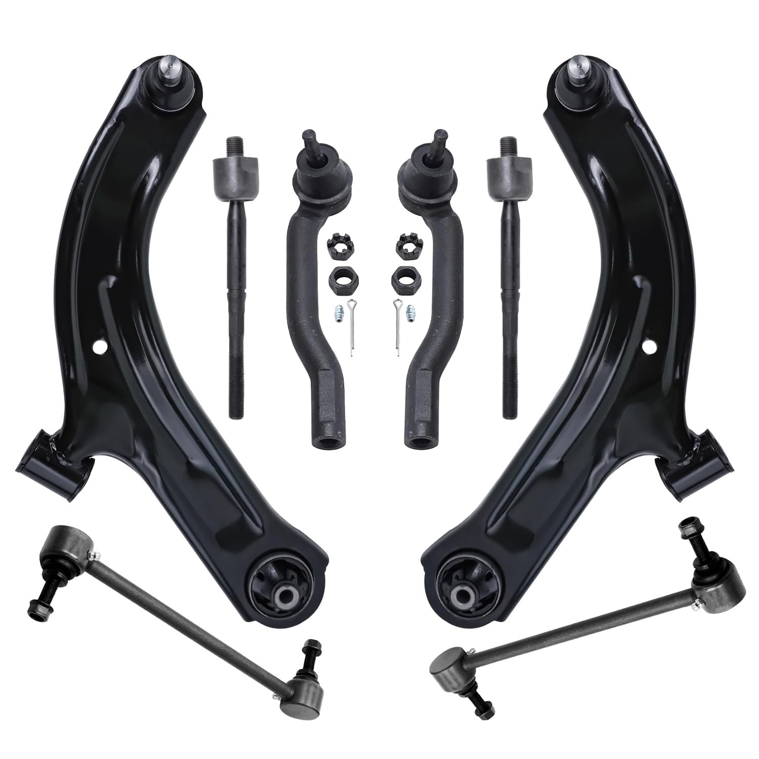 Detroit Axle - Front End 8pc Suspension Kit for 2007-2012 Nissan Versa