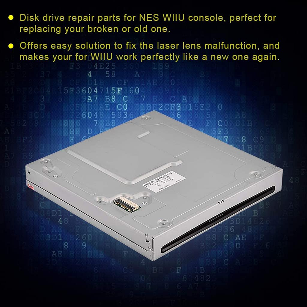 unità Disco Dvd Interna Ultrasottile RD-DKL034-ND Parte di Ricambio per Console di Gioco Wiii U