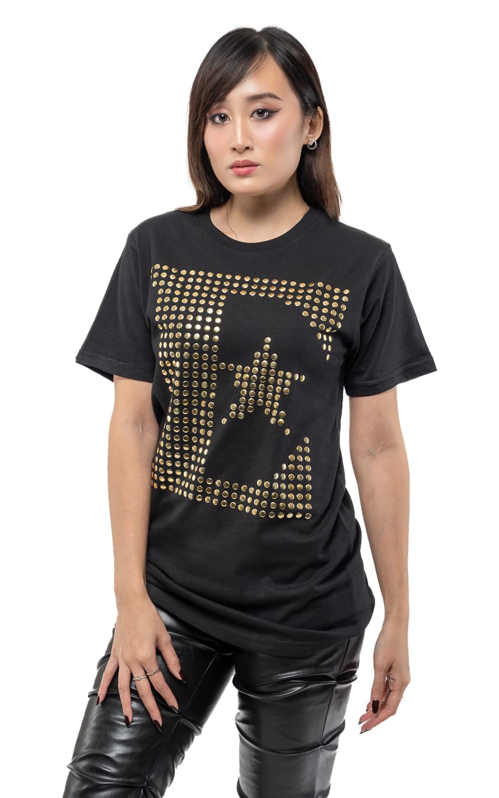 Elton JohnUnisex Elton John T Shirt Diamante E Logo Official Unisex Black T-Shirt (pack of 1)