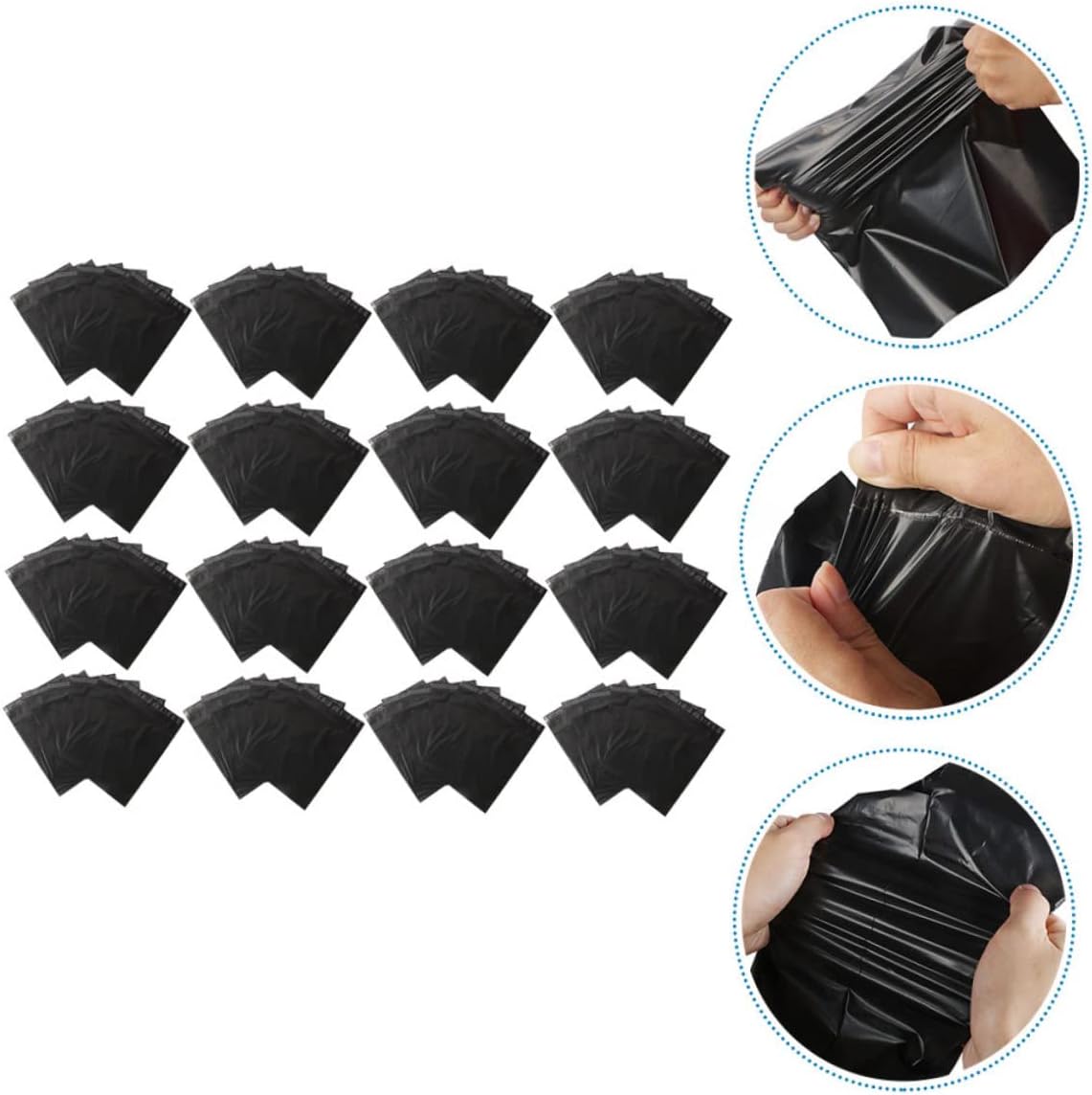 100pcs Thickened Express Bag Logistics Packing Bag Self Sealing Envelopes Strong Glue Sealing