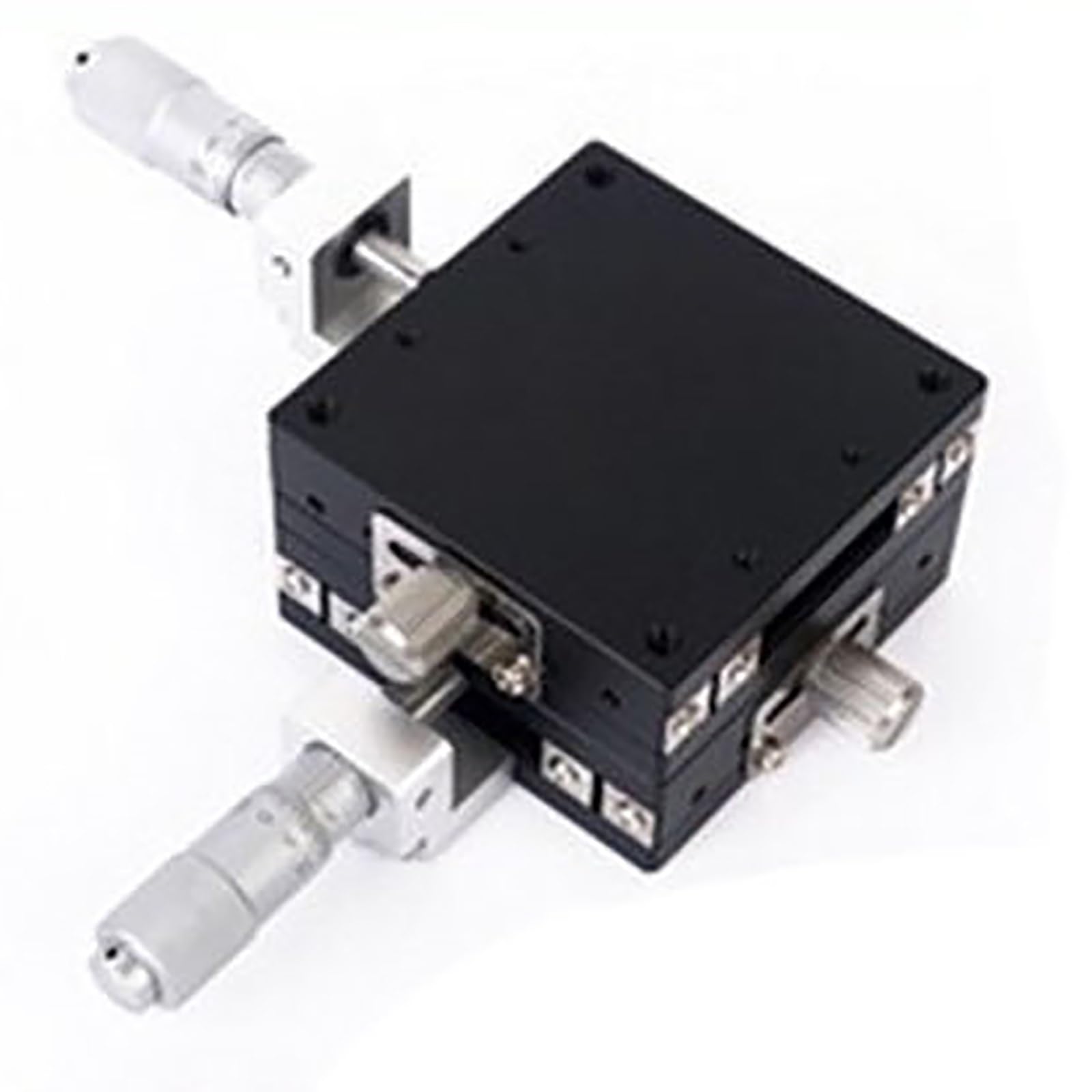 KGLHJDY Sliding Table X Y Axis 80mm x 80mm Trimming Station Manual Displacement Platform LY80-C Cross Rail Component