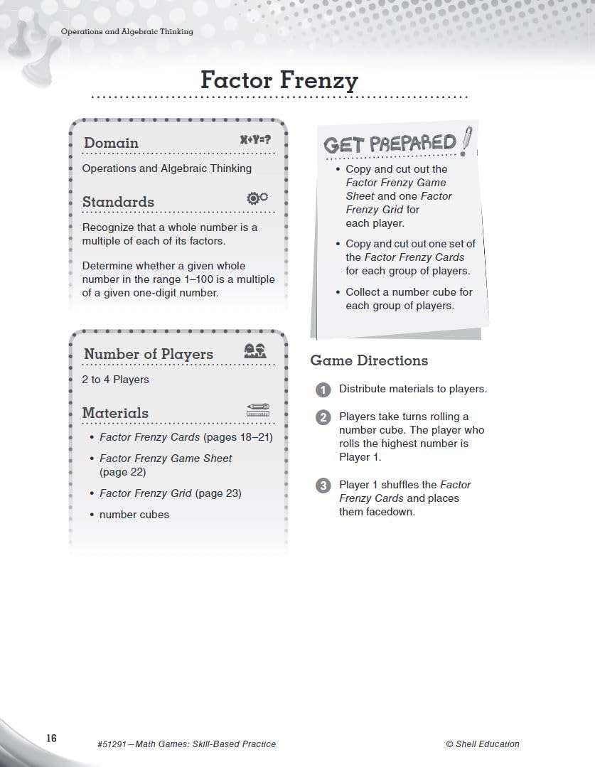 Math Games: Skill-Based Practice for Fourth Grade - Image 5