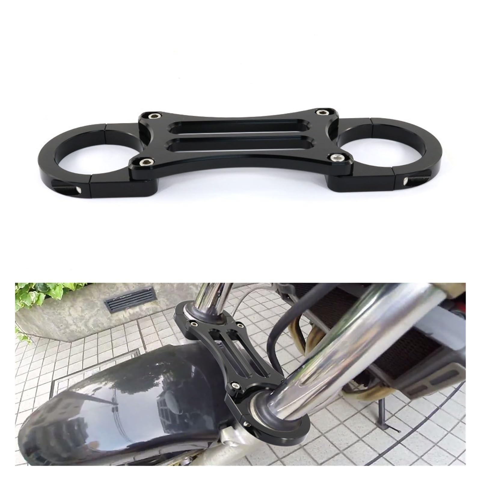 Amazon.com: ASSYA Motorcycle Front Fork Brace Fork Stabilizer
