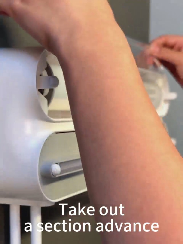 Tagliapellicola In Legno Di Bambù Con Portarotoli - Per Alluminio, Pellicola E Carta Da Cucina - Foto 7