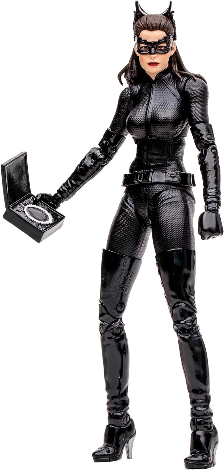 McFarlane DC Multiverse Catwoman (The Dark Knight Rises) 7in Platinum Edition Action Figure Toys, Black, 7 inches - Image 3