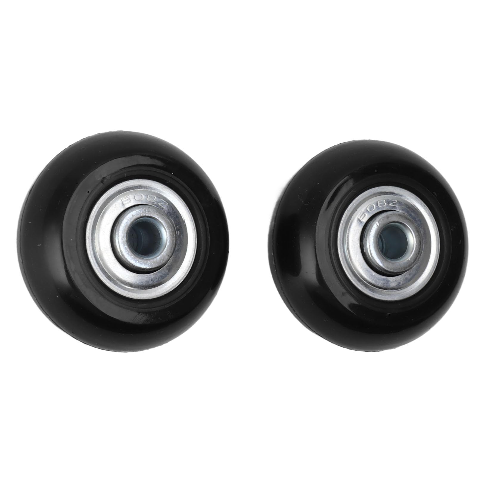 Walizka koła jezdne Zamienny Niemy Guma koła skrętne Łożyska Naprawa Ekwipunek do Bagaż Jazda Wyposażenie PU Guma Materiał 2pcs Zestaw (40mm X 18mm)