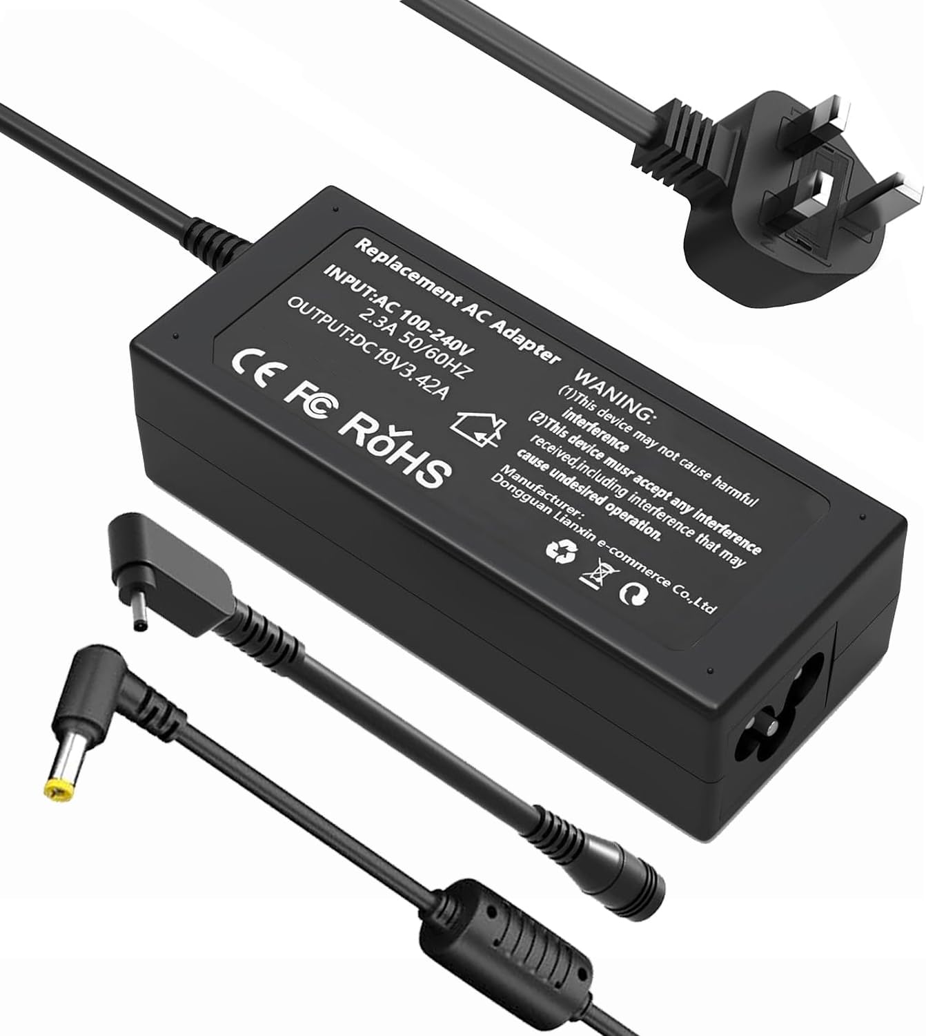 65W Laptop Charger for Acer Aspire 1 3 5 A515-44 A515-45 A515-46 A515-54 A515-54G A515-55 A515-56 A514-54;A315-24P A315-24PT A315-58 A315-59 A315-23 A314-23P 15 AG15-31P:A515-54G-54QQ A315-24P-R7VH