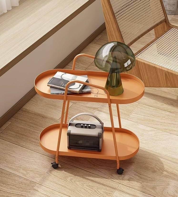 HomeMagic Carrello da Cucina, 3/4 Ripiani, Carrello Portaoggetti per Bagno & Ufficio, 4 Ruote HomeMagic Carrello da Cucina, 3/4 Ripiani, Carrello Portaoggetti per Bagno & Ufficio, 4 Ruote