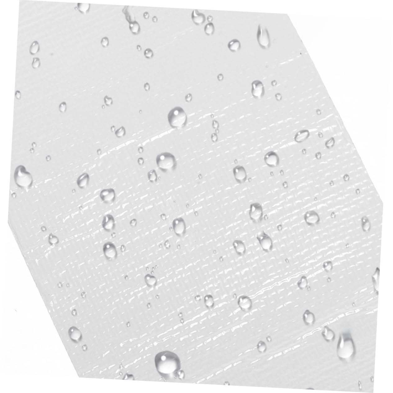 BESPORTBLE Ruban Étanche Store Couture Bande De Fixation Ruban Imperméable Fournitures De Réparation D'auvent Bande D'expédition Tissu en Fibre De Verre Blanche