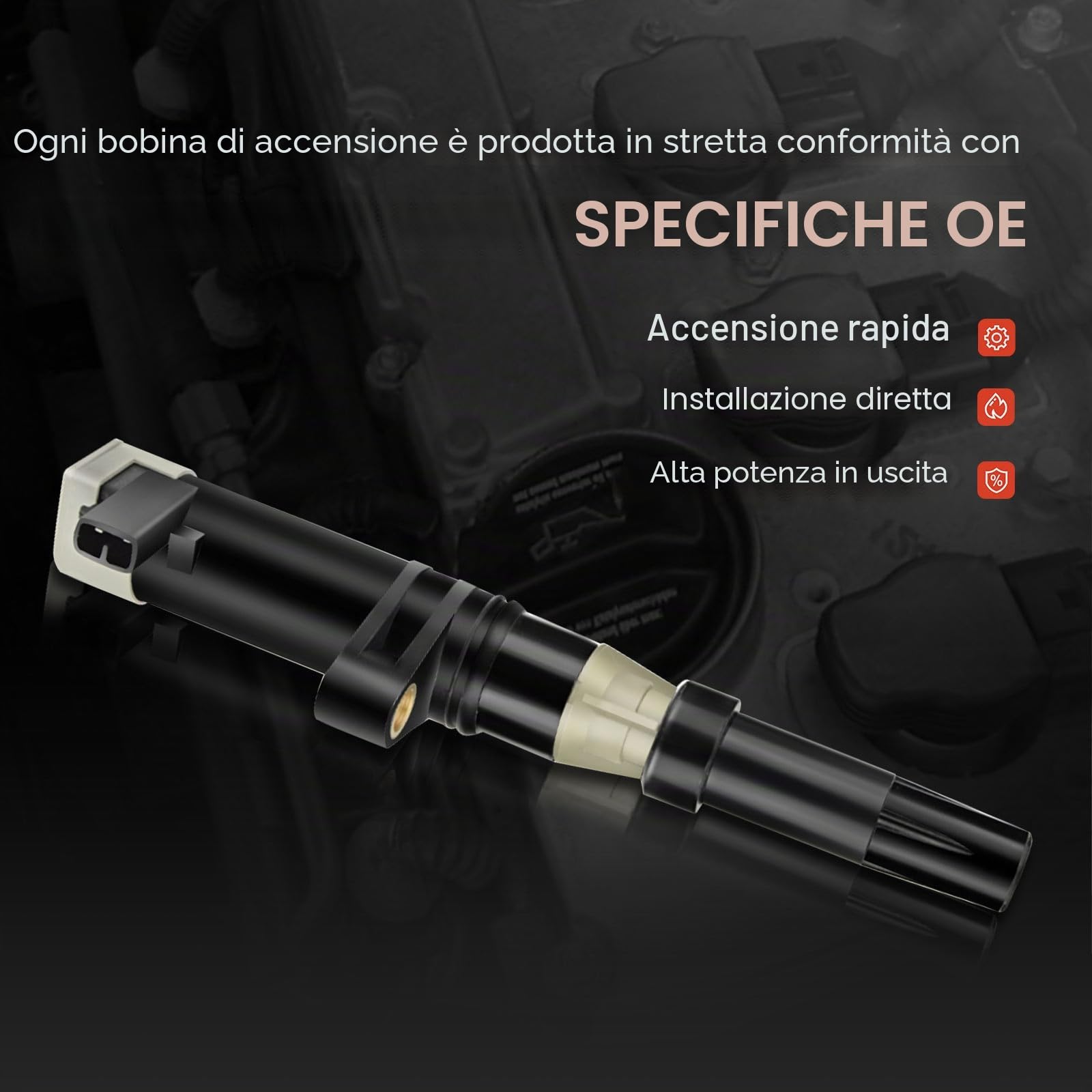 Frankberg 2 bobine di accensione per benzina 7700875000