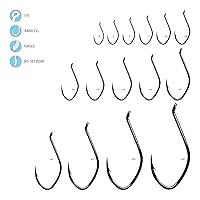 Vista 4 de Gancho de cebo de río grande Gamakatsu