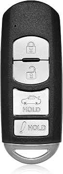 Replacement for 2017 2018 2019 2020 Toyota Yaris iA Key Fob Remote Control WAZSKE13D01 4 Buttons 315MHz