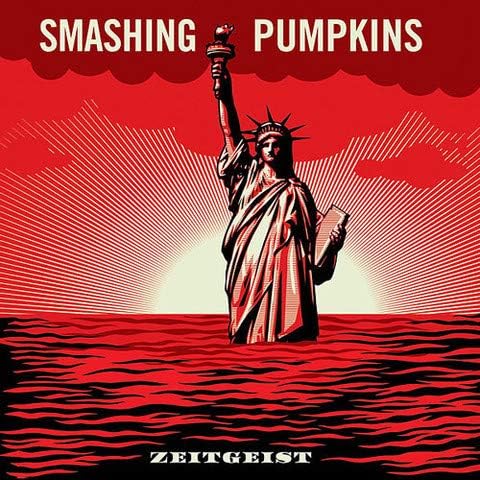 Poster World Smashing Pumpkins Zeitgeist by Shepard Fairey Matte Finish Paper Poster Print 12 x 18 Inch (Multicolor) PW-20969
