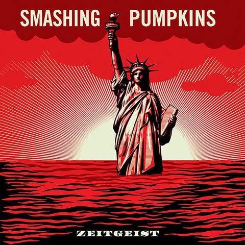 Poster World Smashing Pumpkins Zeitgeist by Shepard Fairey Matte Finish Paper Poster Print 12 x 18 Inch (Multicolor) PW-20969