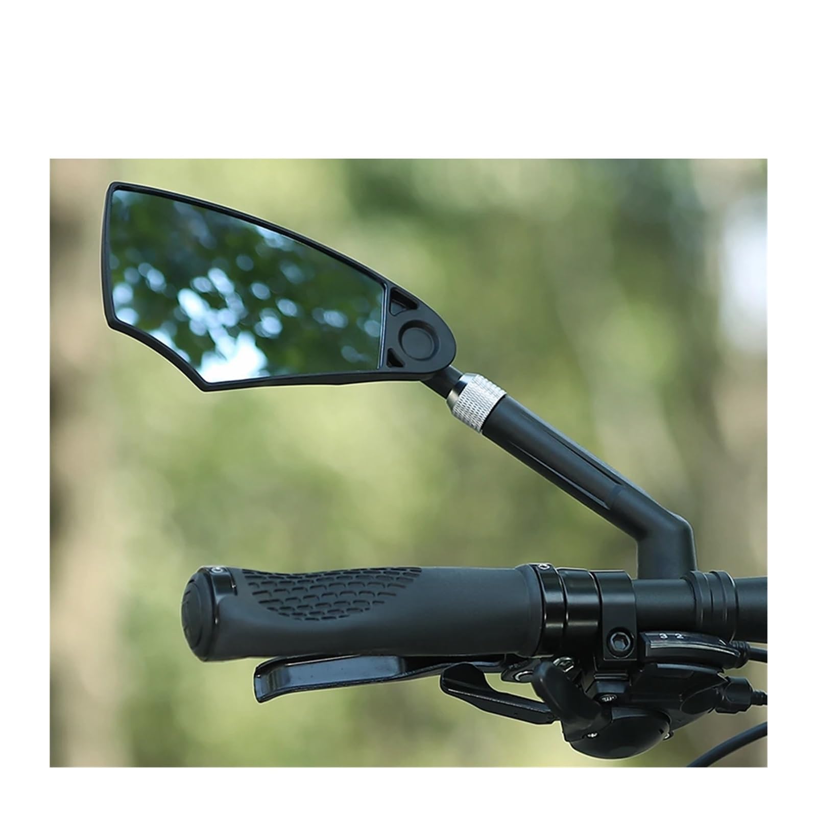 Specchietto retrovisore for Bicicletta antiriflesso, antideflagrante, con Rotazione a 360 Gradi, Compatibile con Monopattino Elettrico(Left And Right)
