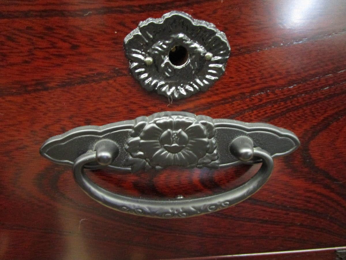 Amazon.co.jp: 筑後民芸和箪笥 伝統民芸 職人作り 鍵付き箪笥