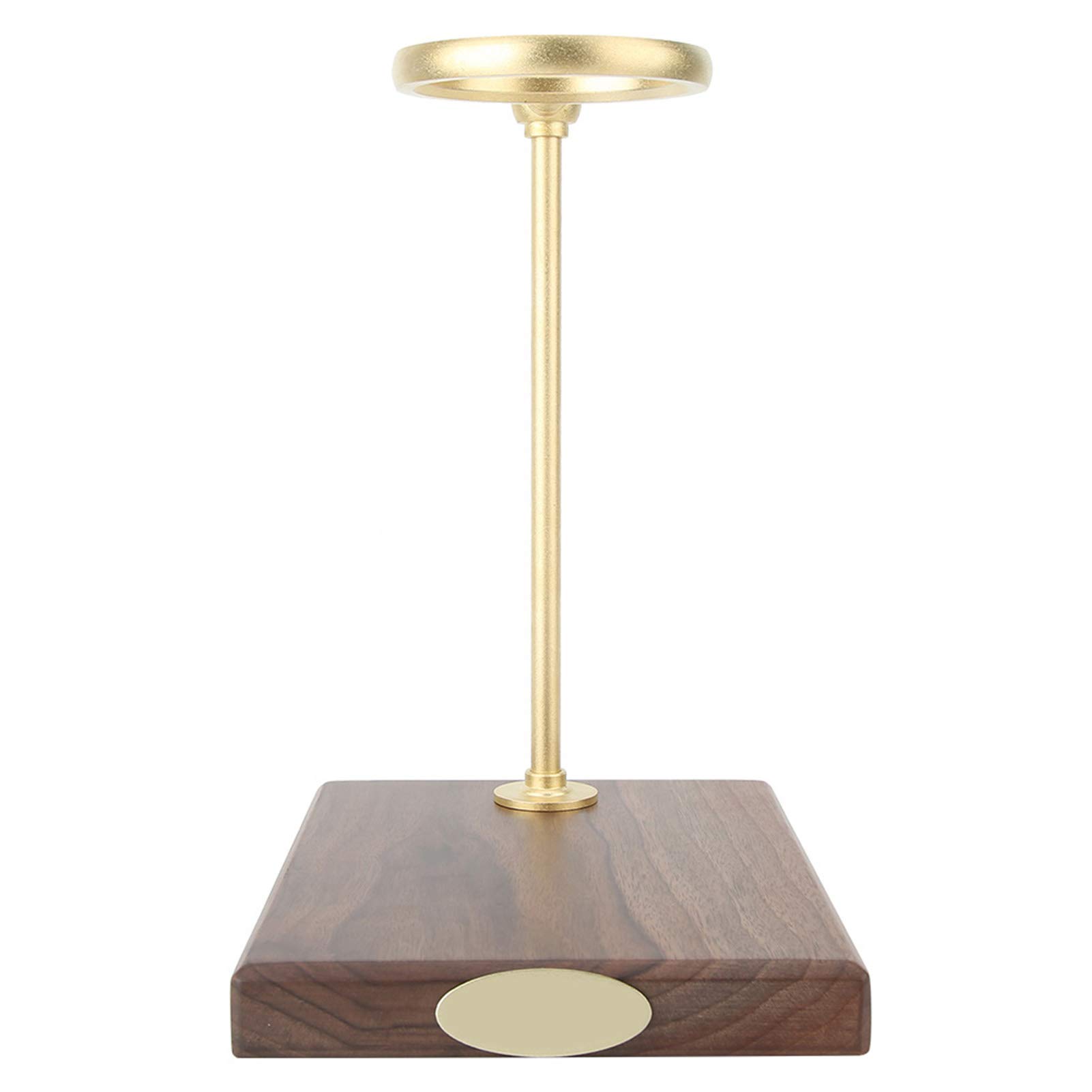 Soporte de Filtro de café de Latón de Madera, Soporte para Taza con Filtro de Goteo, Accesorios Adecuados para Cafetería Casera