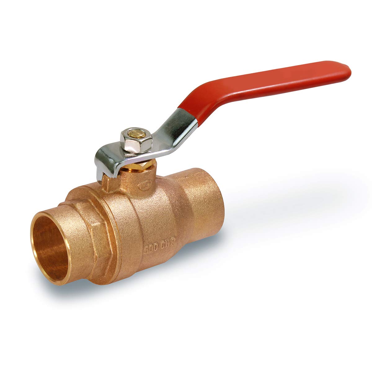 Midline Valve Robinet à boisseau sphérique 522C434 en laiton de qualité supérieure avec raccords anti-transpiration de 6,3 cm