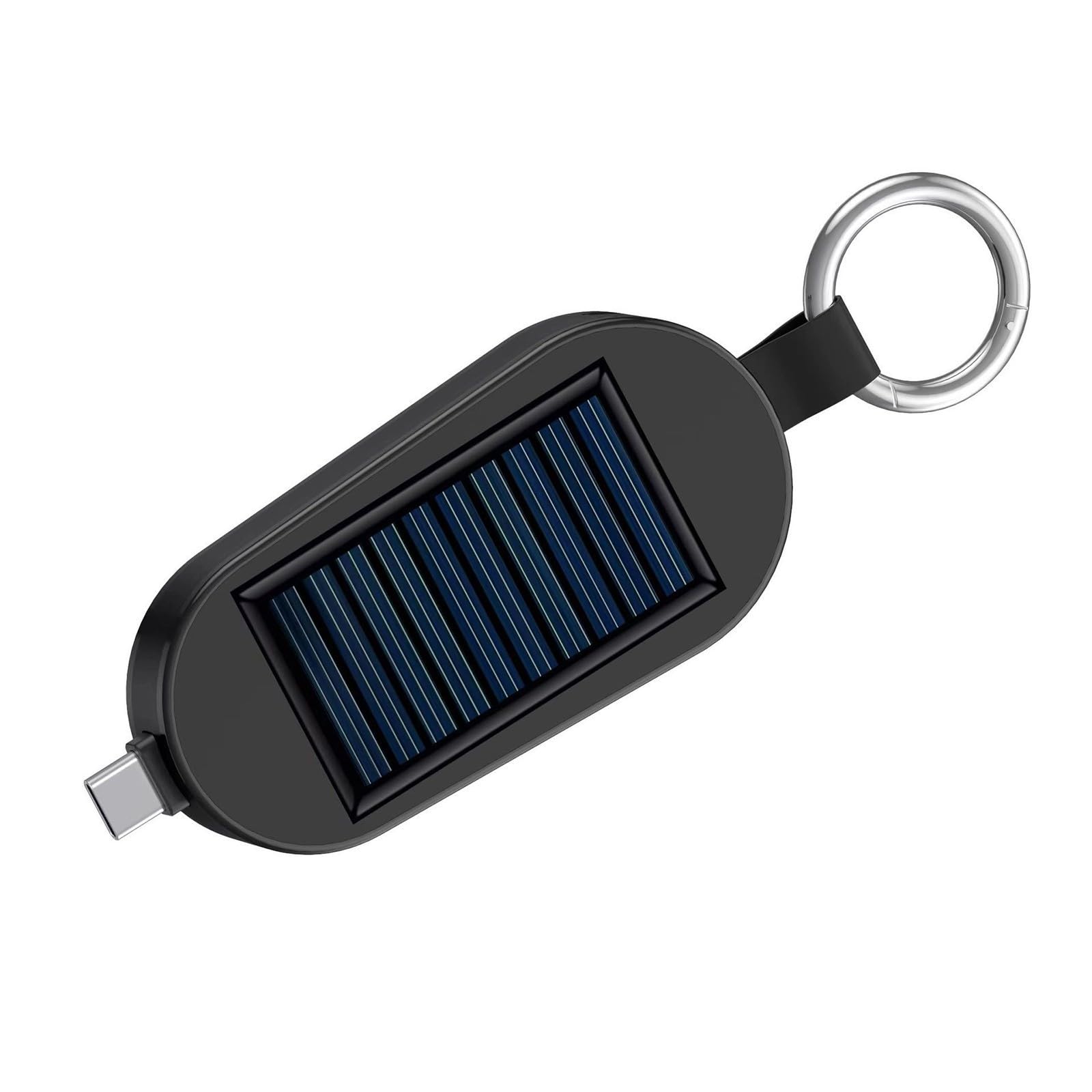Adaptador de energía solar con carga y pantalla LED para carga urgente de teléfono al aire libre, pequeño adaptador de energía solar urgente