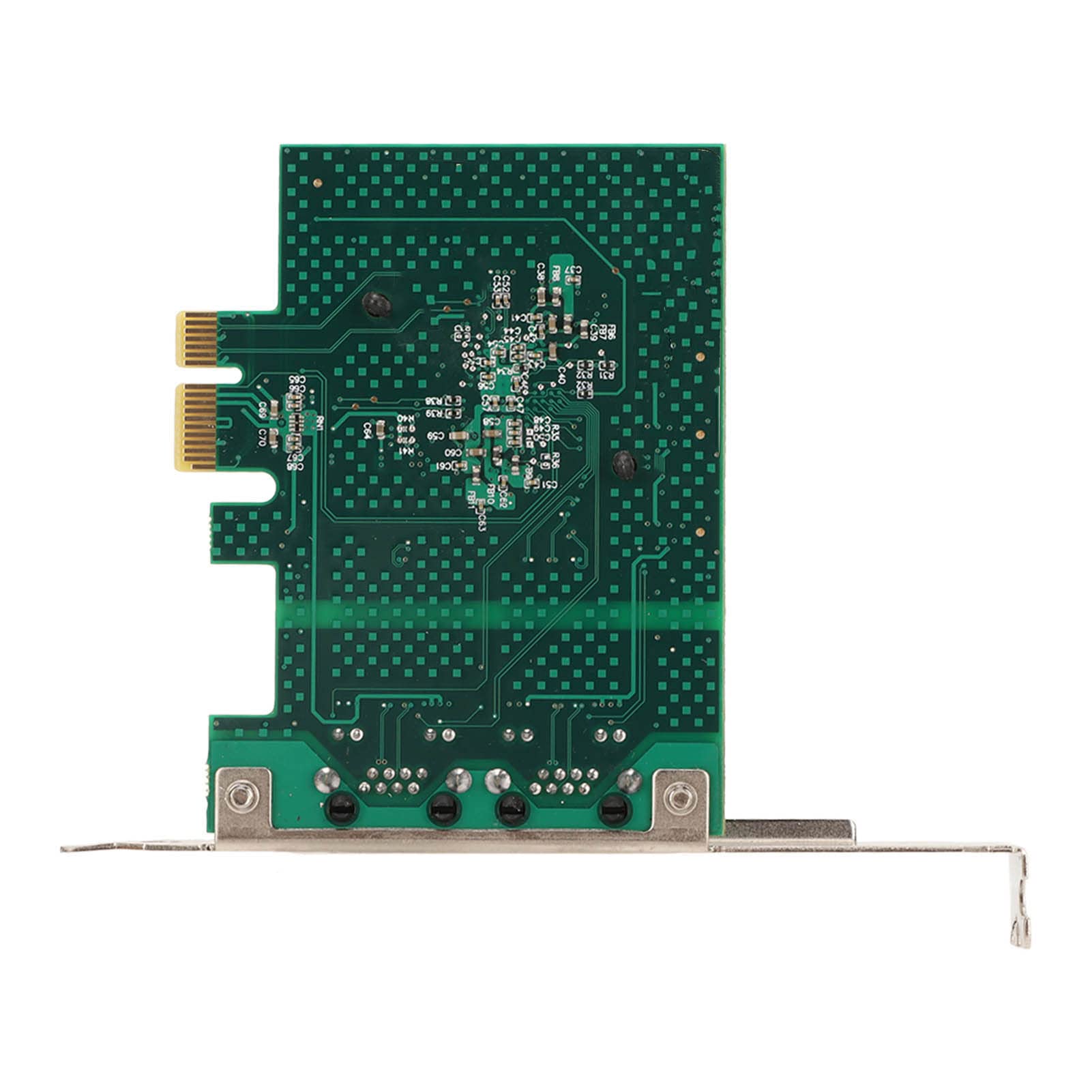 Zunate Scheda Ethernet PCIE X1, Adattatore per Scheda di Rete Ethernet con velocità di Trasmissione 10/100/1000 Mbps Porta RJ45 Gigabit Dual NIC per Operativo Server