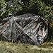 Barronett Blinds BE650BW Beast Pop Up Portable 6 Person Hunting Blind, Bloodtrail Backwoods Camo
