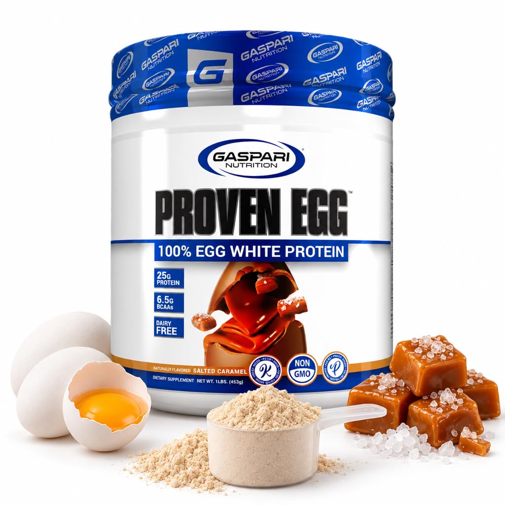 Gaspari Nutrition Proven Egg White Protein Powder, 25g Unflavored Protein Powder, 100% Egg White Protein, Dairy Free, Keto Friendly, Lactose Free, Soy Free (1lb, Unflavored) — Amazon image 11