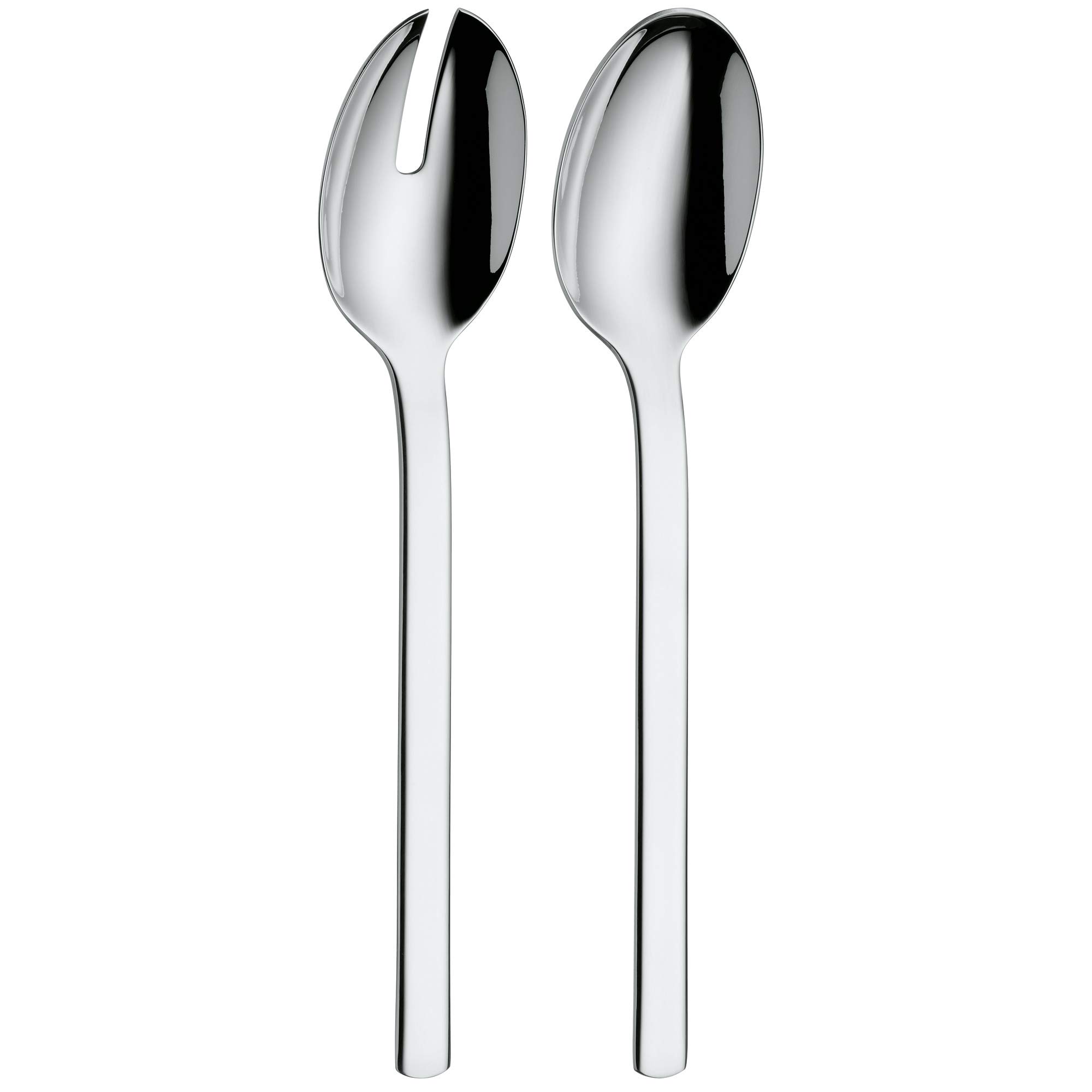 WMF Salad Servers Set of 2 Dune Cromargan 18/10 Stainless Steel Polished
