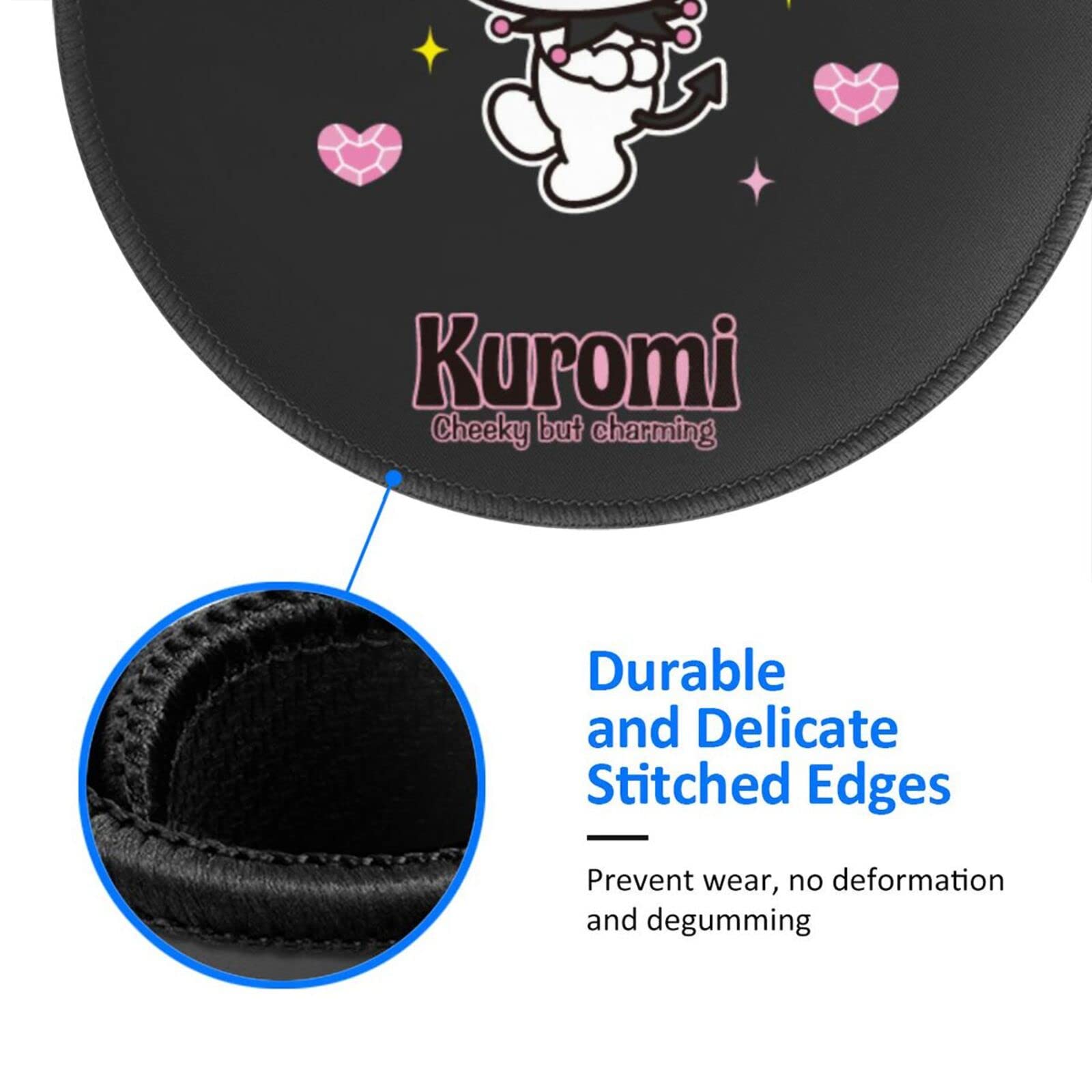 【完全未開封】クロミ ゲーミングマウスパッド 350x300mm Amazon.co.jp: サンリオ クロミ 丸形 ゲーミングマウスパッド