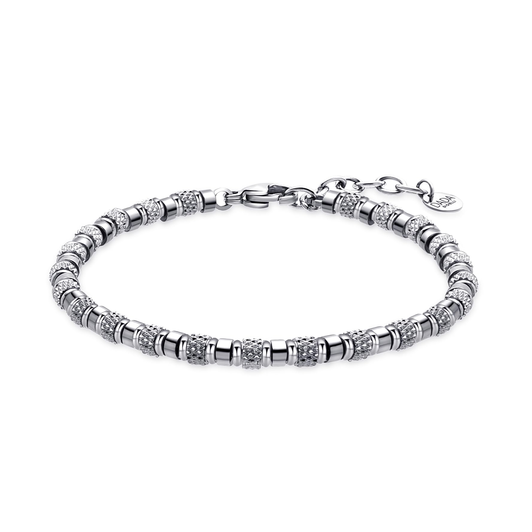 Dada Gioielli - Bracciale con Pietre Naturali - Scopri la Pietra che ti rappresenta - Energia, Focus, Protezione, Creatività Misura Regolabile 18,5+3 cm