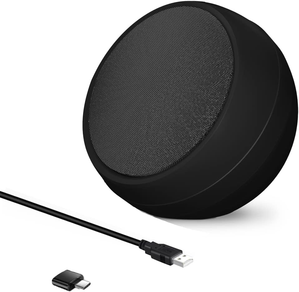 ZETIY USB Computer Speakers, Mini Portable Laptop Speaker with Stereo