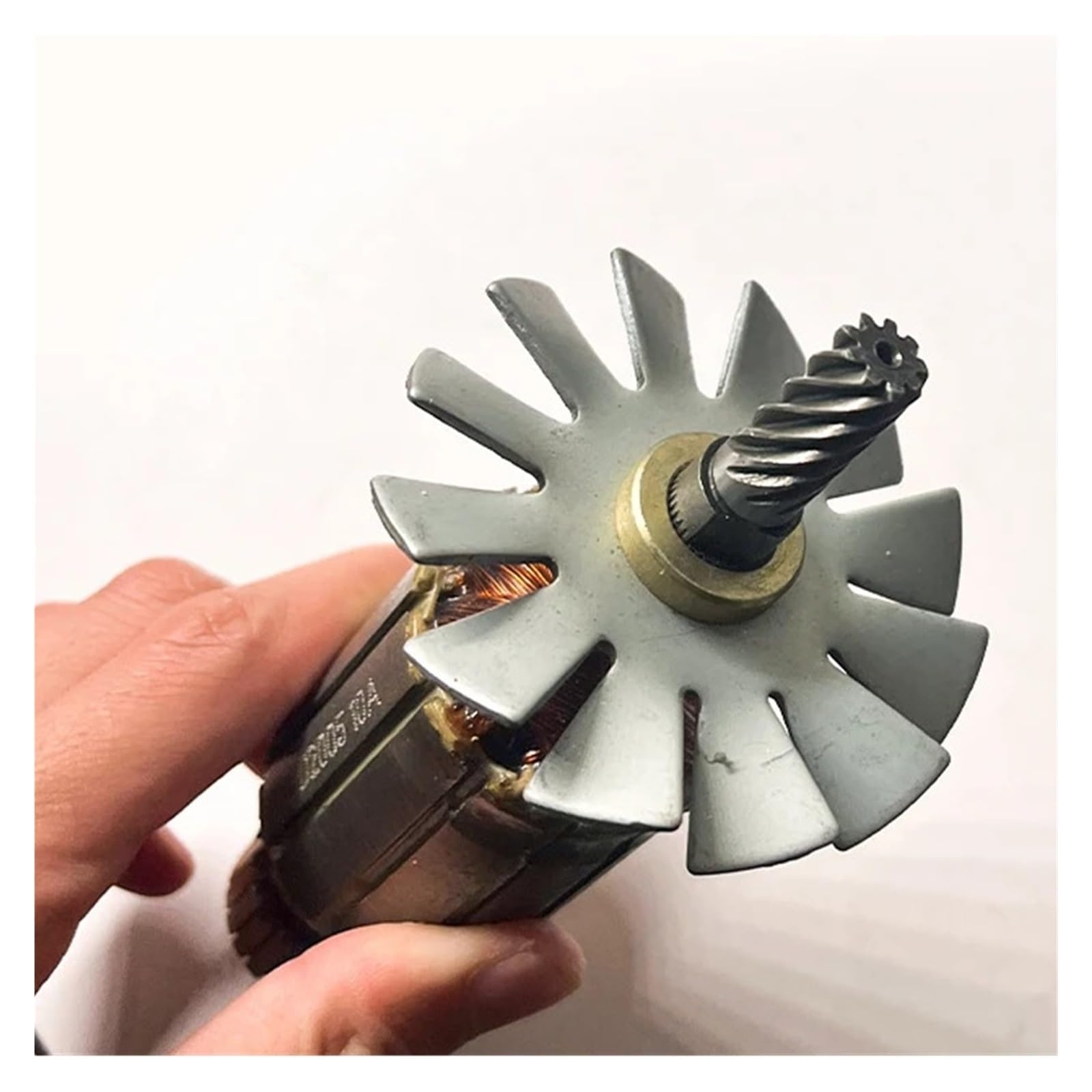 Vividcrate Rotor Armature 9 Teeth Electric Circular Saw Armature Motor Anchor Stator Coil Replacement Parts，For 5704R(Rotor)