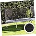 LIGHTAOTAO 1Pc Round Trampoline Jumping Mat Durable Mesh Cushion Accessory for Outdoor Fun Design Optimal Bounce for Backyard Trampolines