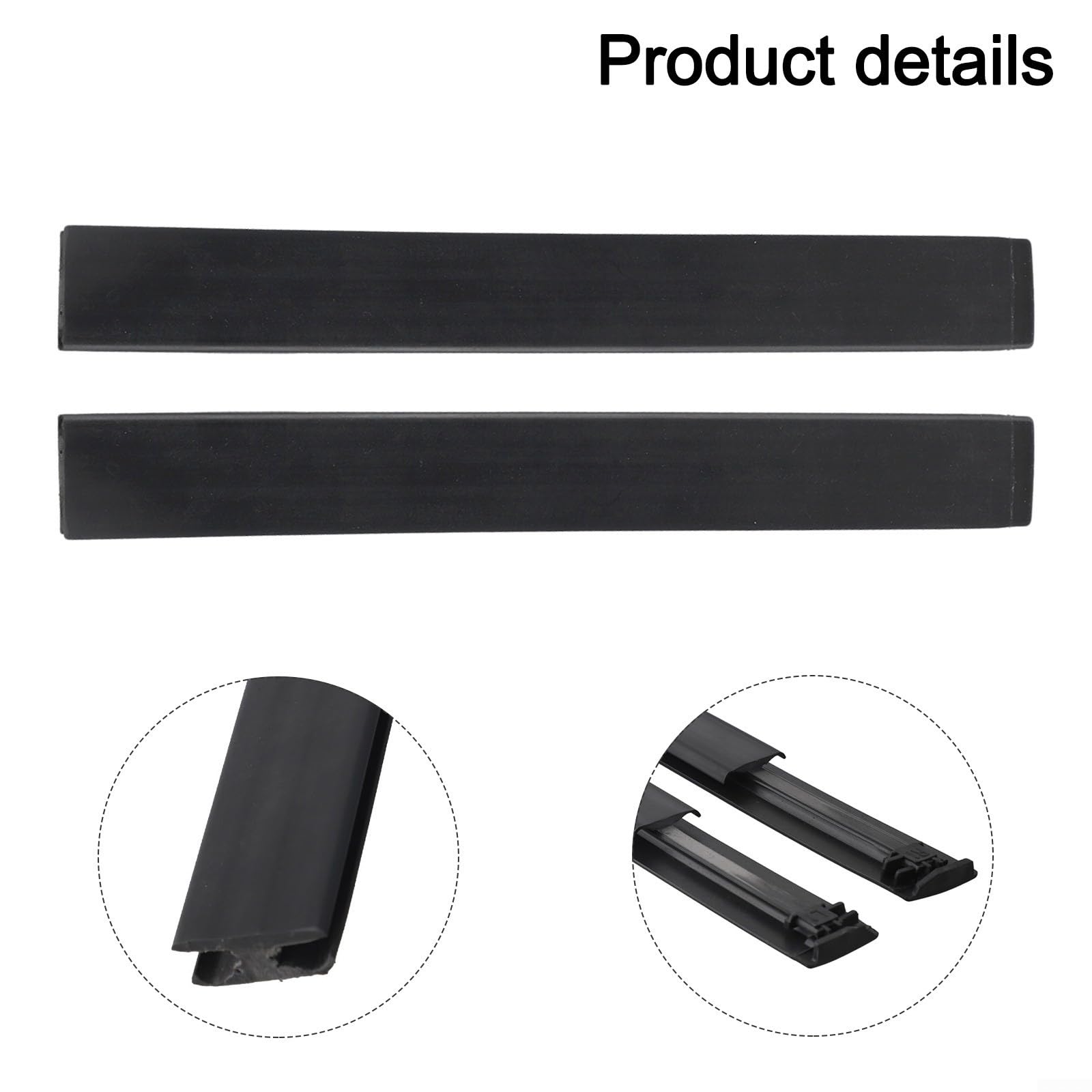 Coppia di finiture per modanatura a goccia per tetto, compatibile con Opel per Mokka 2015-2021 per BUICK per Encore 2013-2021 ABS Esterno