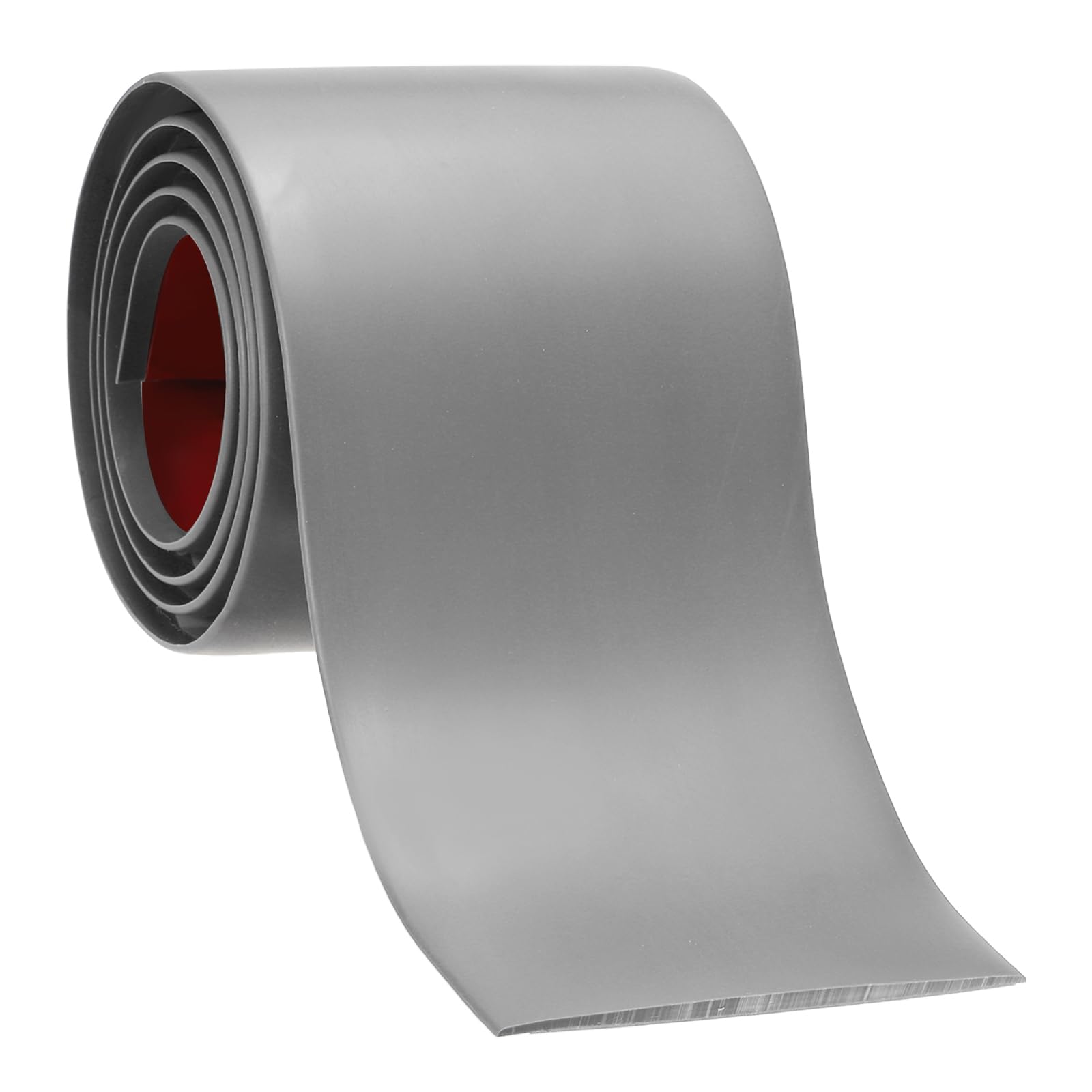 PATIKIL Self Adhesive Floor Transition Strip 7.6cm x 3 Meters Vinyl Flat Divider Flooring for Joining Floor Gaps Carpet Transition Floor Tiles, Gray