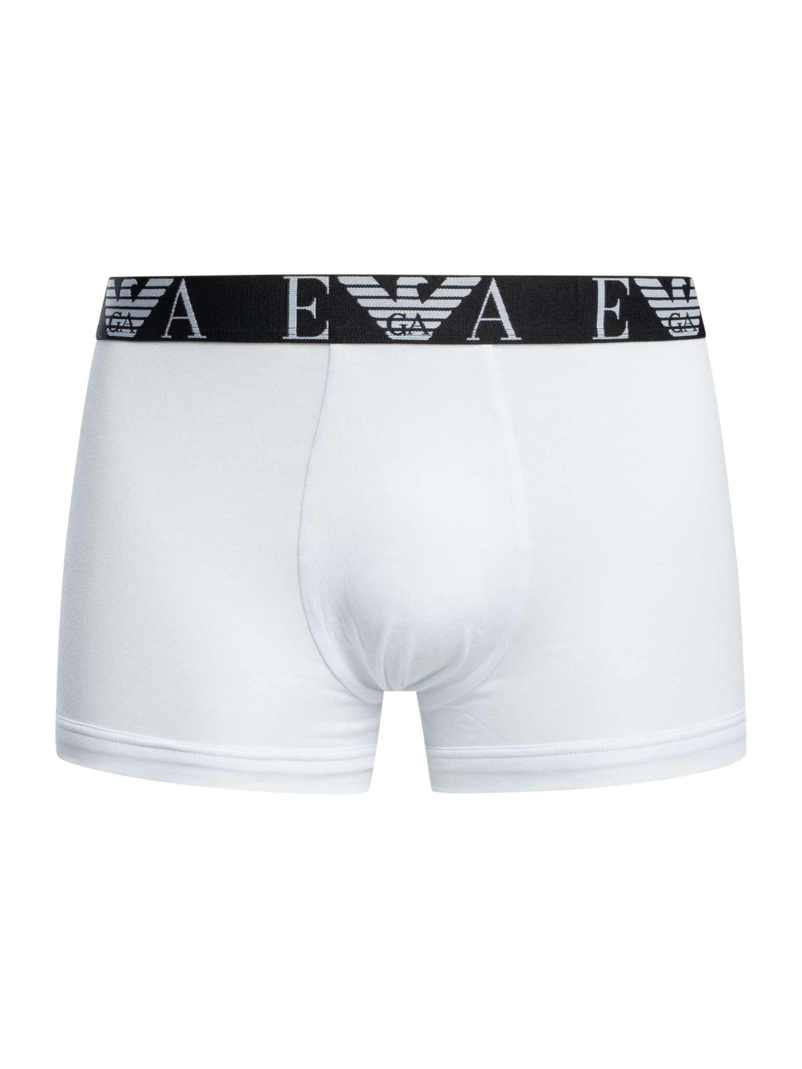 EMPORIO ARMANI Confezione da 3 Boxer da Uomo, Blk/Grey Mel/Bianco, M