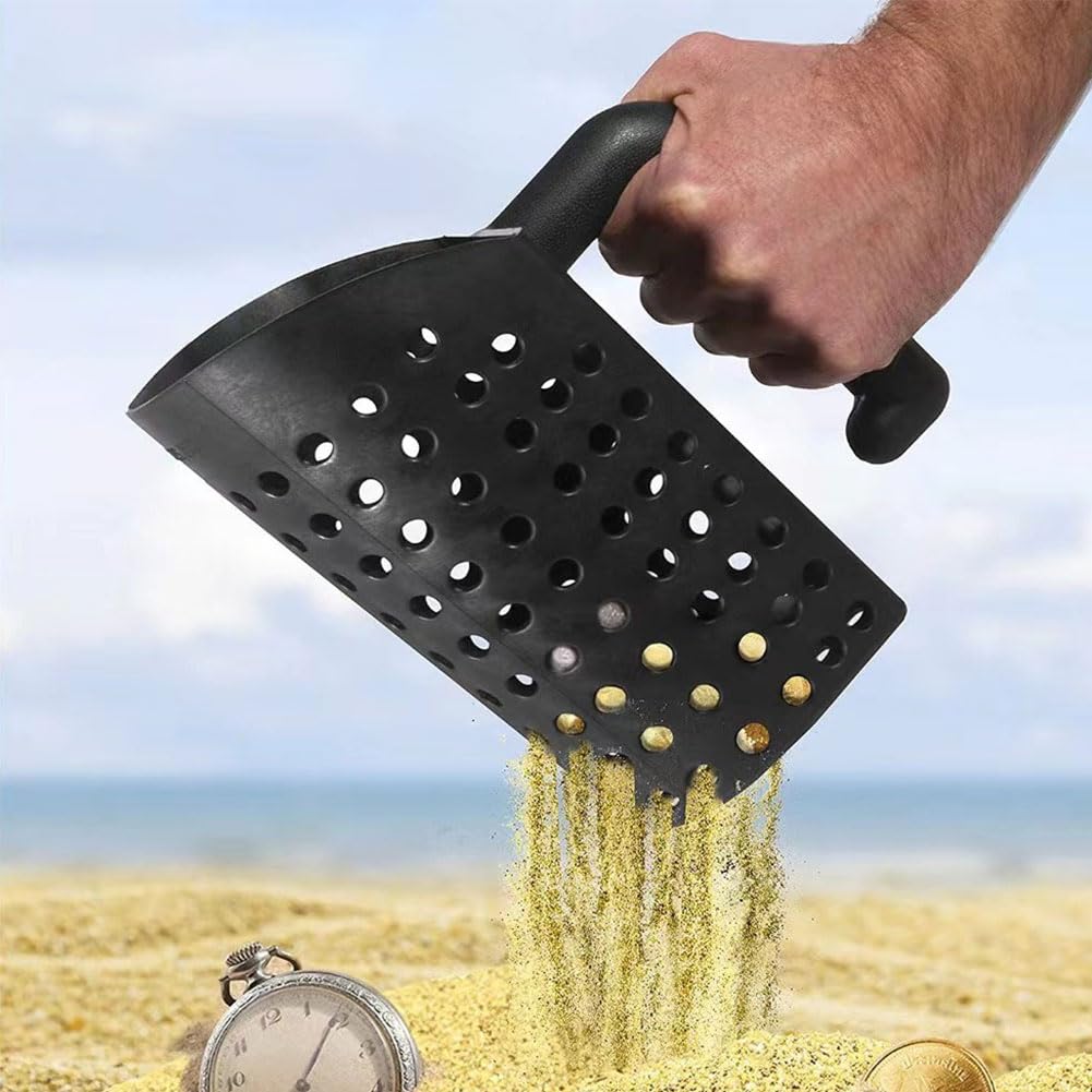 Ensemble d'outils de creusement de et à sable de plage – Accessoires de détecteur de métaux pour enfants et adultes – Plastique ABS