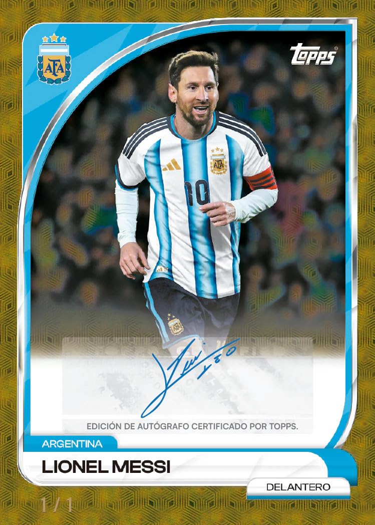 Lata Coleccionable Argentina AFA 2026, Cartas Oficiales de Intercambio, Edición Limitada Gold Vault, 35 Cartas Premium, Autógrafos en Latas Afortunadas