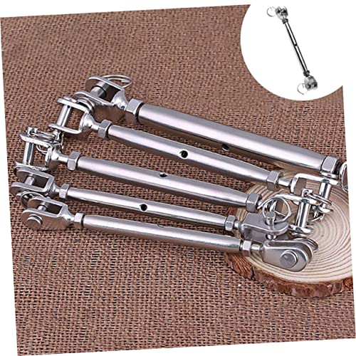 Tensor de acero inoxidable para cable con quijada, resistente para uso industrial, diseño liviano y fácil de usar miniatura 5