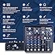 ALTO TrueMix 600 Audio Mixer mit 2 XLR-Mikrofoneingängen, USB Audio Interface und Bluetooth für Podcasting, Live-Auftritte, Recording, DJ, PC und Mac