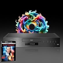 Blu-ray Player Compatible with Panasonic DP-UB9000 MultiRegion Blu-ray Region A, B & C - DVD Regions 1-8 - Bundle Including Bla. Run. The Final Cut 4K UHD Disc