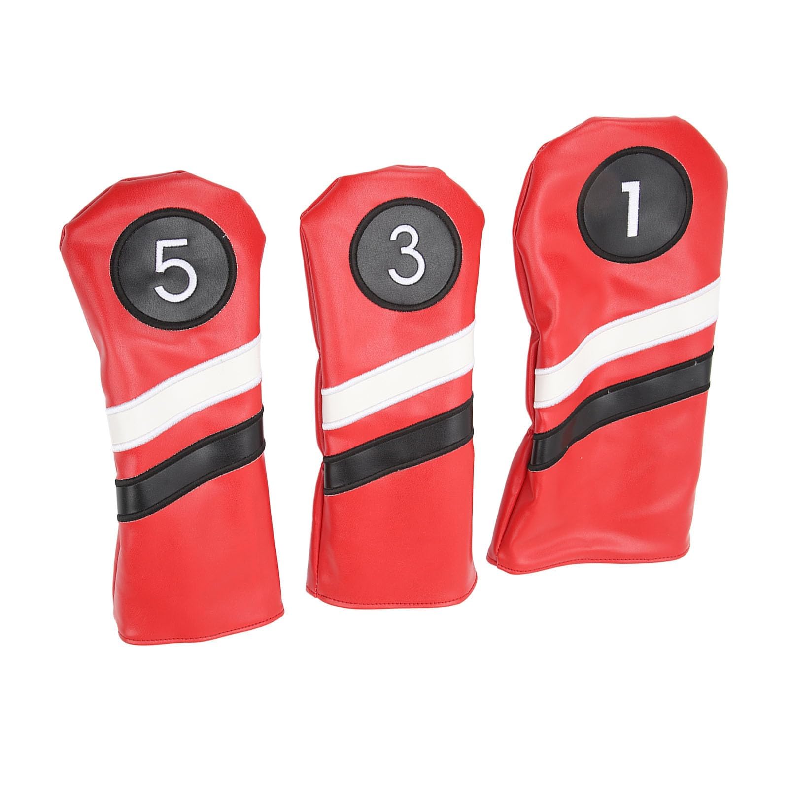 Coprimazza da Golf, Coprimazza da Golf Spesso Elastico Leggero Facile da Trasportare, Tessuto Impermeabile in PU Antipolvere Protegge Efficacemente Le Coperture delle Mazze da Golf