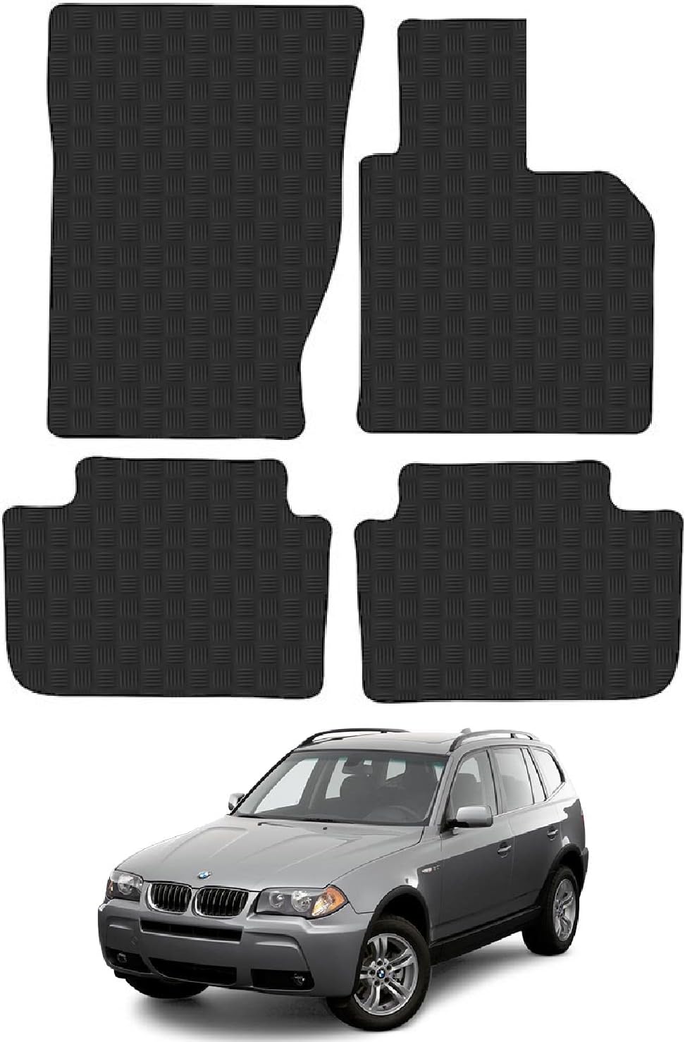 Car Mats for BMW 3 Series (20052013) [E90/E91] Tailored Fit Rubber