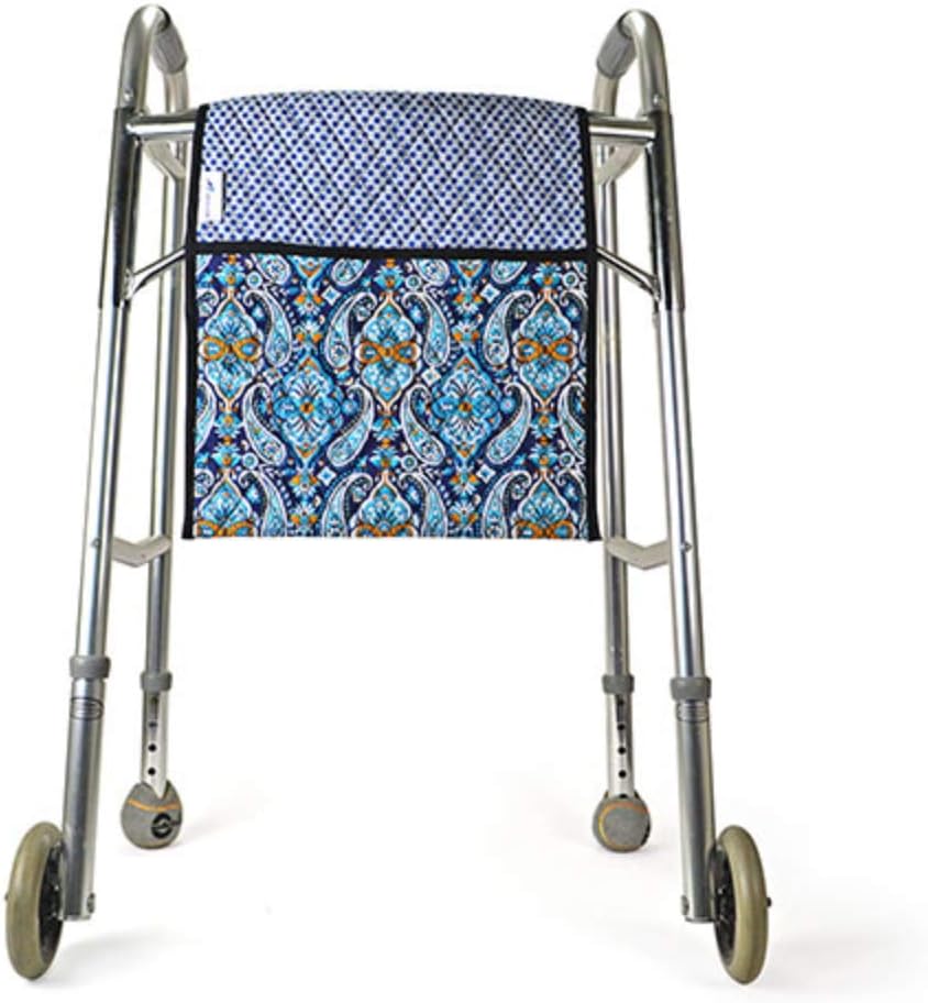 SP Ableware - 20764 Maddak Double-Sided Quilted Walker Tote Bag,Grey