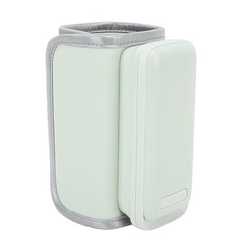 Calentador de biberones, calentador de biberones portátil, calentador de leche de viaje de calentamiento rápido con pantalla LED, calentador de